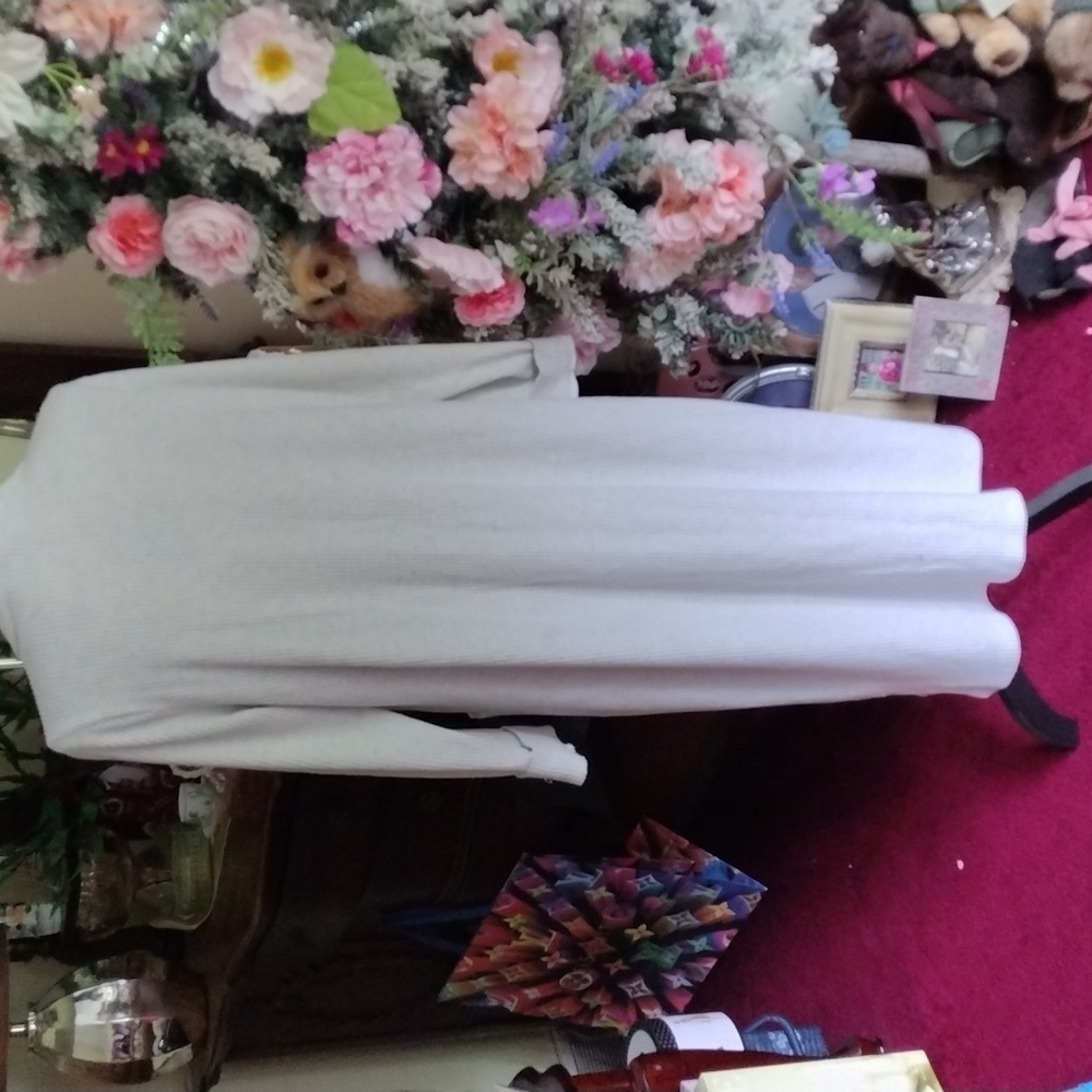 Duster Cardigan in Ecru Color - Picture 4 of 10